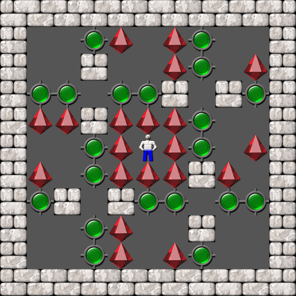 Сокобан Thinking Rabbit Arranged уровень 378